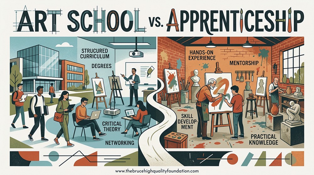 Art School vs. Apprenticeship