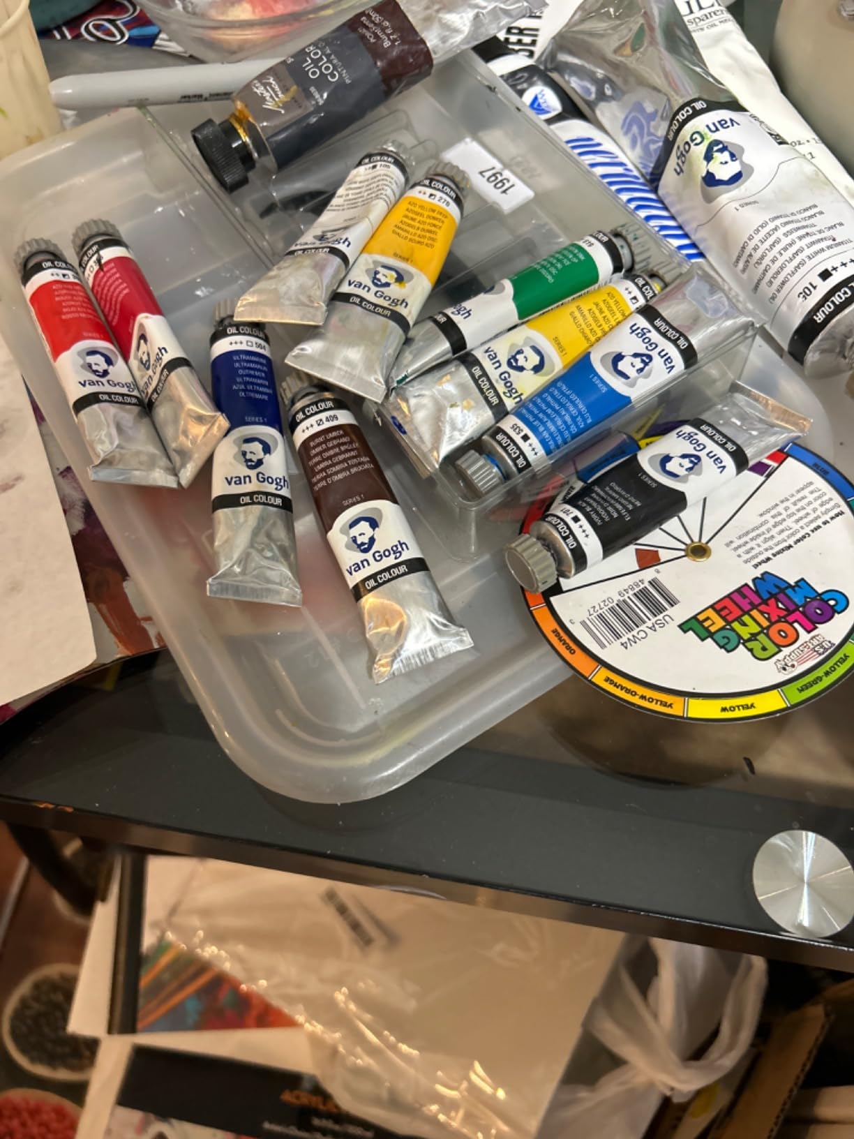 Van Gogh Oil Colour Paint, 10 Colors, 20ml Tubes, Basic Set customer photo 1