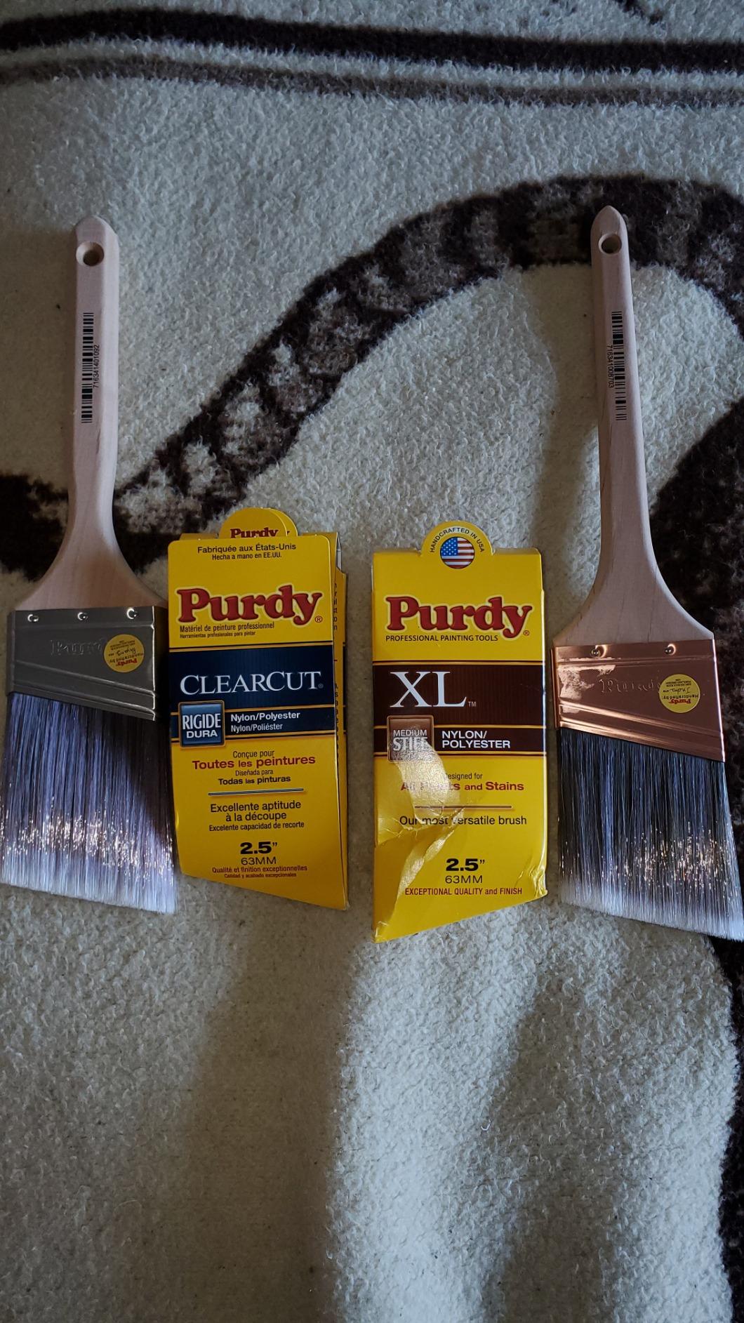 Purdy Clearcut Glide Paint Brush, 2-1/2 in. 144152125 customer photo 2