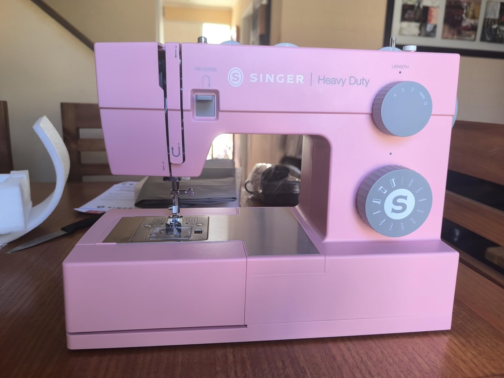 SINGER Heavy Duty 4411 High Speed Sewing Machine + Accessories | 11 Built-In Stitches | 50% More Power, 1100 Stitches/Min | Metal Frame customer photo 2