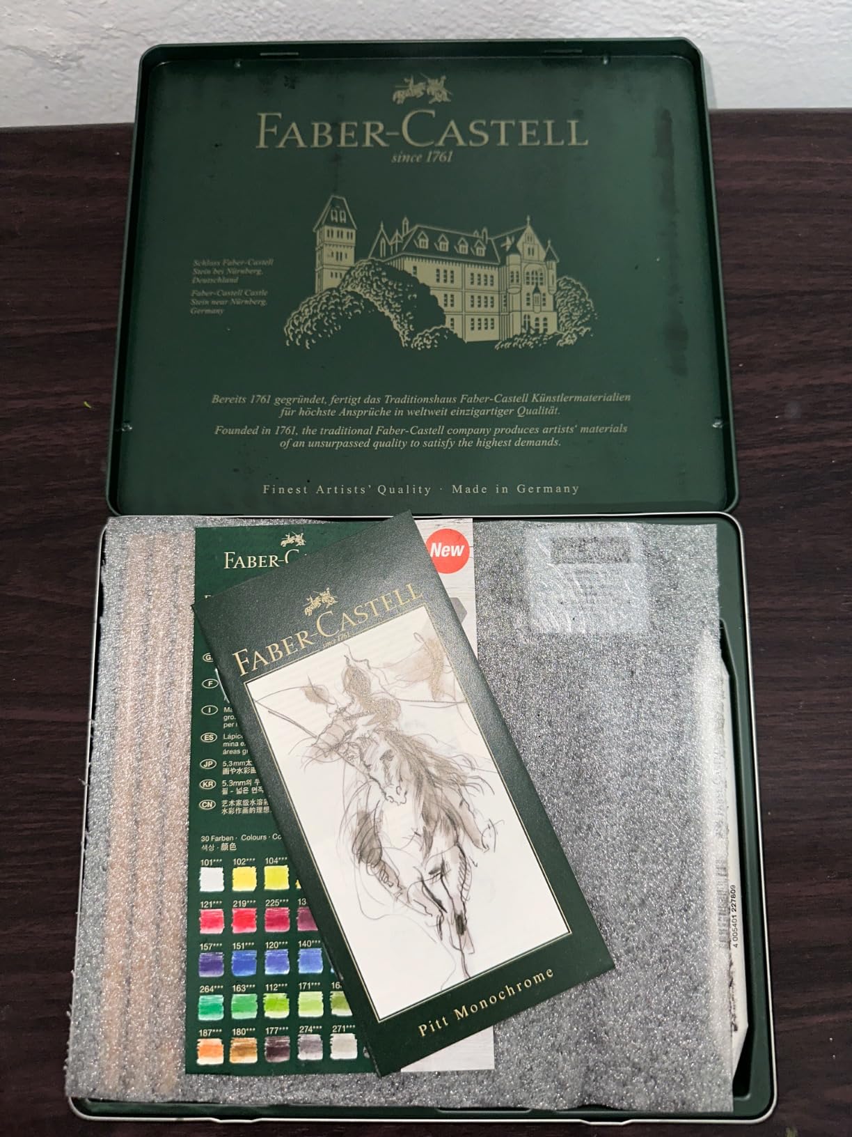 Faber-Castel 24 Piece Pitt Charcoal Set | Drawing charcoal with accessories for sketches, portraits and expressive drawings customer photo 1