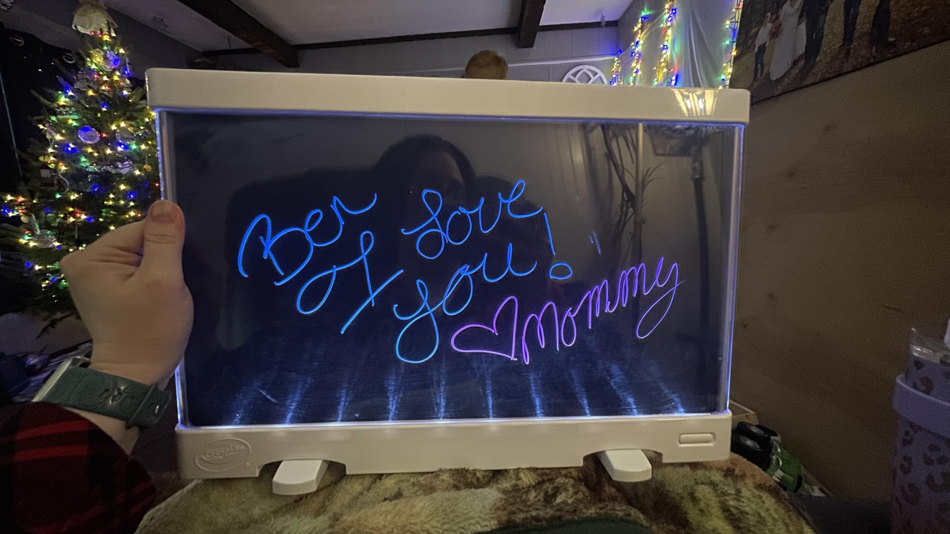 Crayola Ultimate Light Board - White, Kids Drawing Tablet, Gifts for Kids, LED Drawing Board, Sketching Art Projector, Toys for Boys & Girls, 6+ customer photo 2
