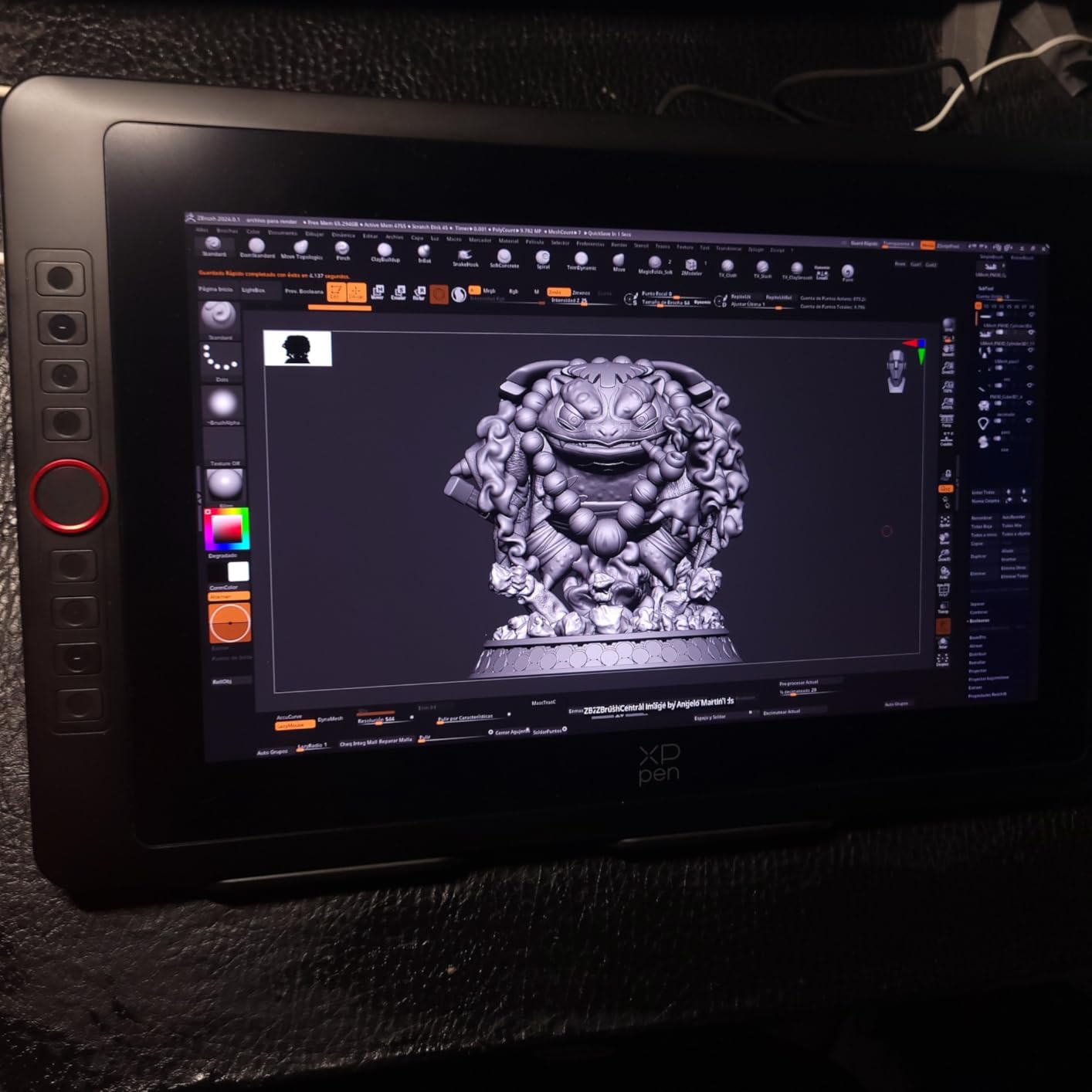 Artist12 11.6 Inch FHD Drawing Monitor Pen Display Graphic Monitor with PN06 Battery-Free Multi-Function Pen Holder and Glove 8192 Pressure Sensitivity customer photo 2