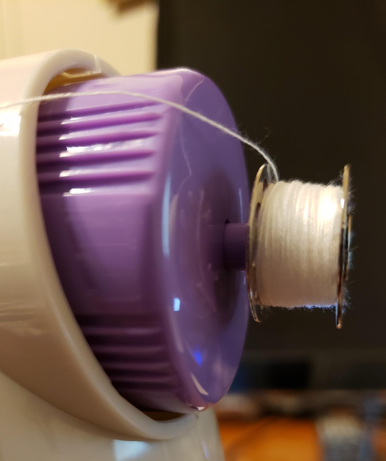 Magicfly Mini Sewing Machine with Extension Table, Dual Speed Portable Sewing Machine for Beginners with Light, Sewing Kit for Household Use customer photo 1