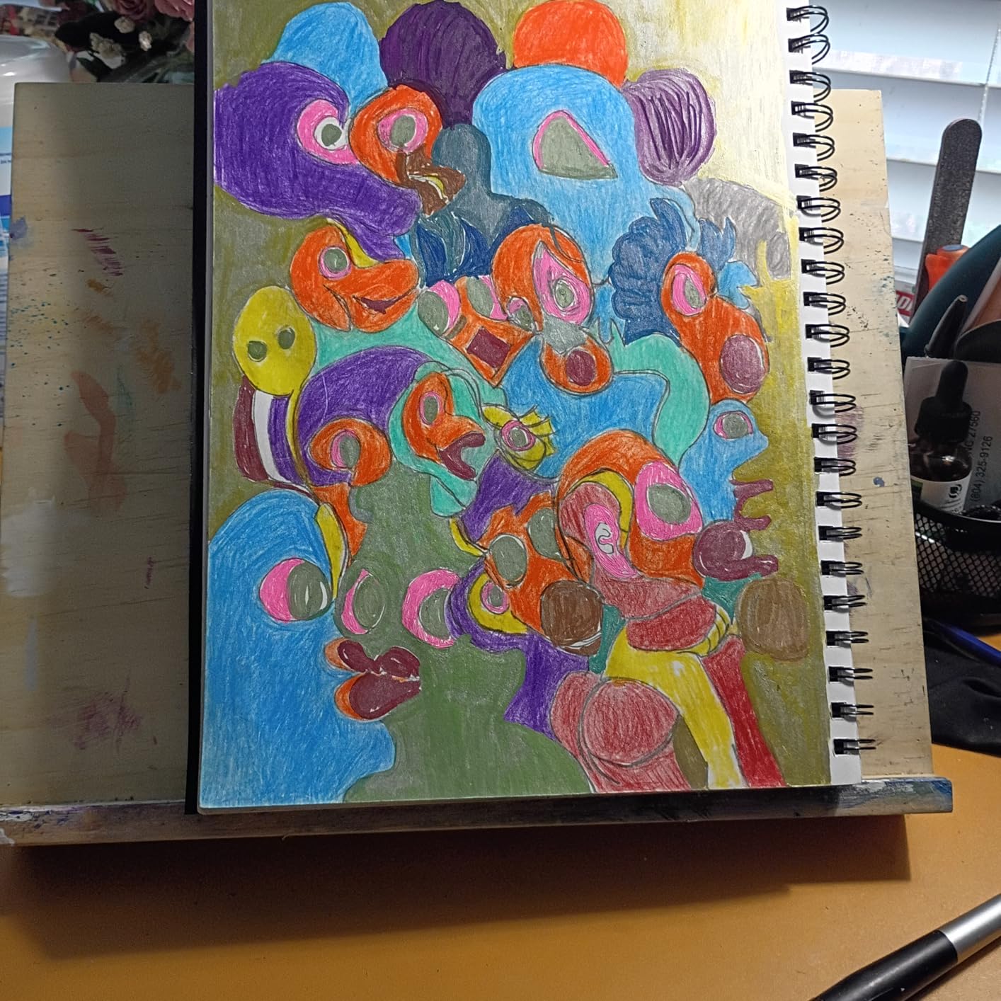 UCreate Poly Cover Sketch Book, Heavyweight, 9