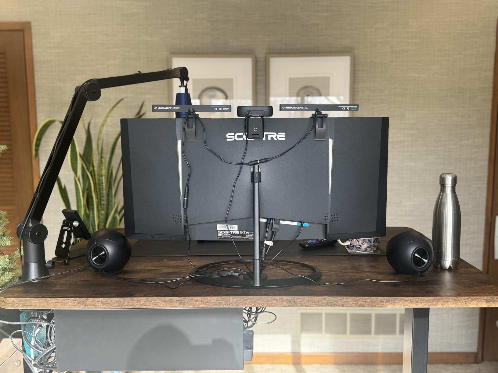 VIVO Electric 60 x 24 in Standing Desk, Memory Height Adjustment customer photo 1