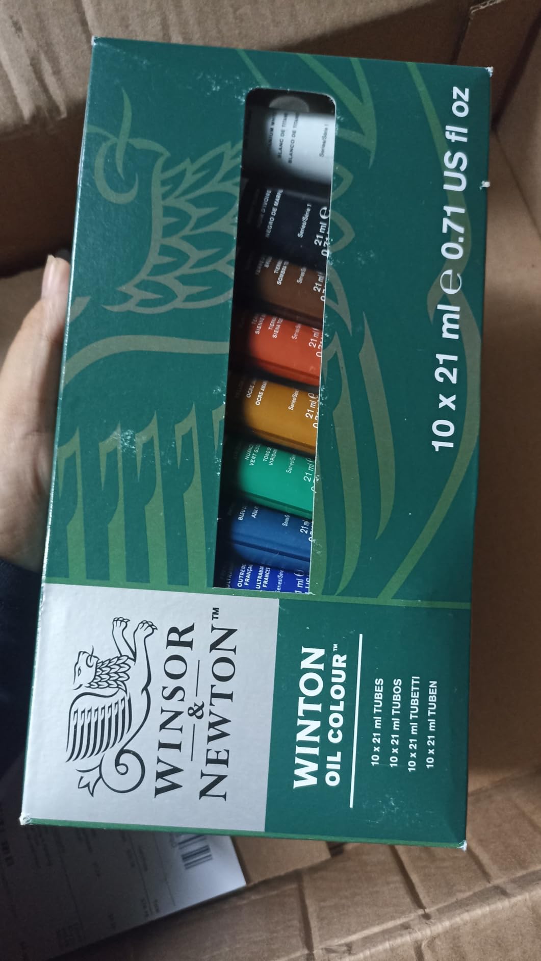 Winsor & Newton Winton Oil Color Paint Set, 20 x 12ml (0.4-oz) Tubes customer photo 1