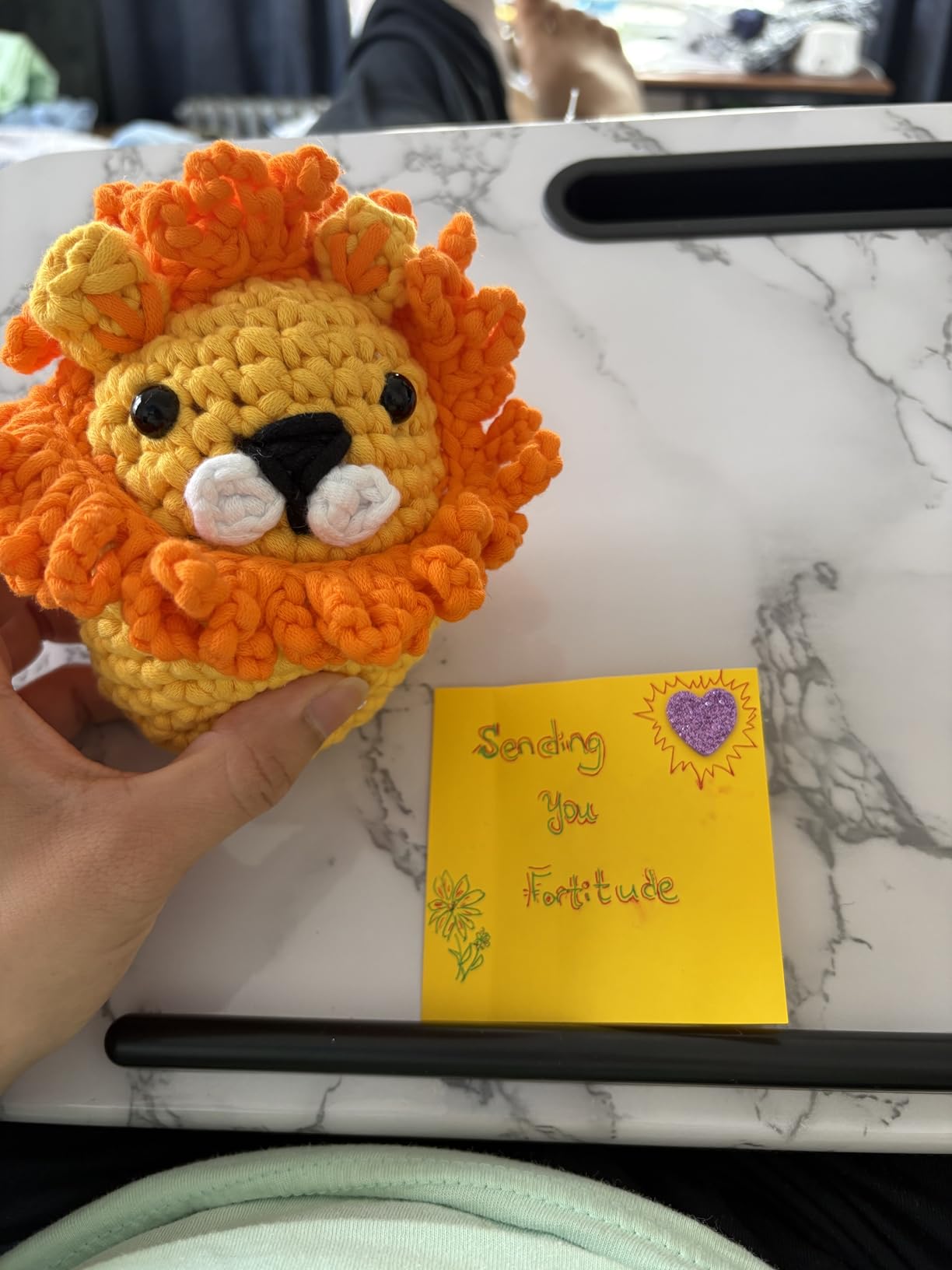 The Woobles Crochet Kit for Beginners - Easy Arts and Crafts Knitting & Crochet Animals Kit As Seen On Shark Tank - Pierre The Penguin customer photo 1