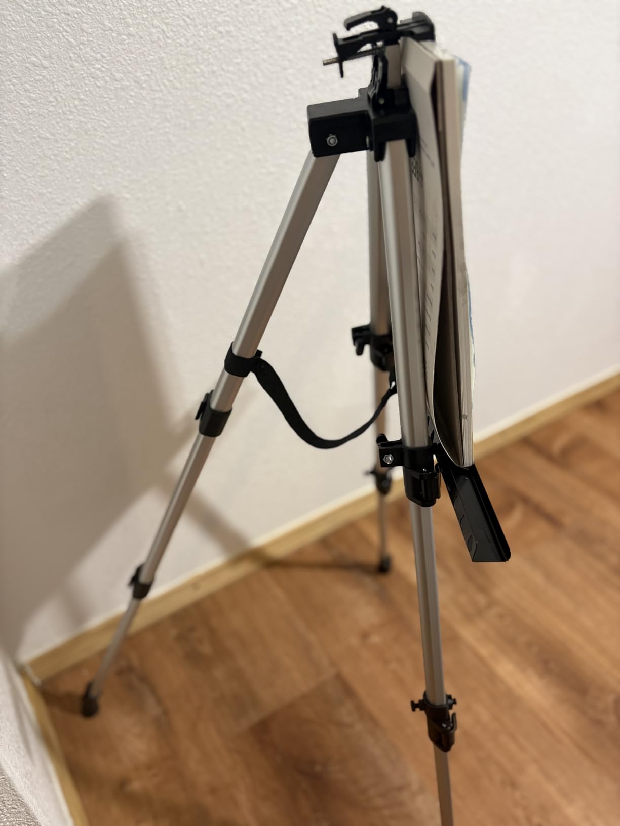 Art Easel Stand for Painting and Sign - RRFTOK 17 to 66 Inch Adjustable Aluminum Tripod Easels for Display, Portable Canvas and Poster Stand with Carry Bag for Beginners, Students and Classroom Use customer photo 2