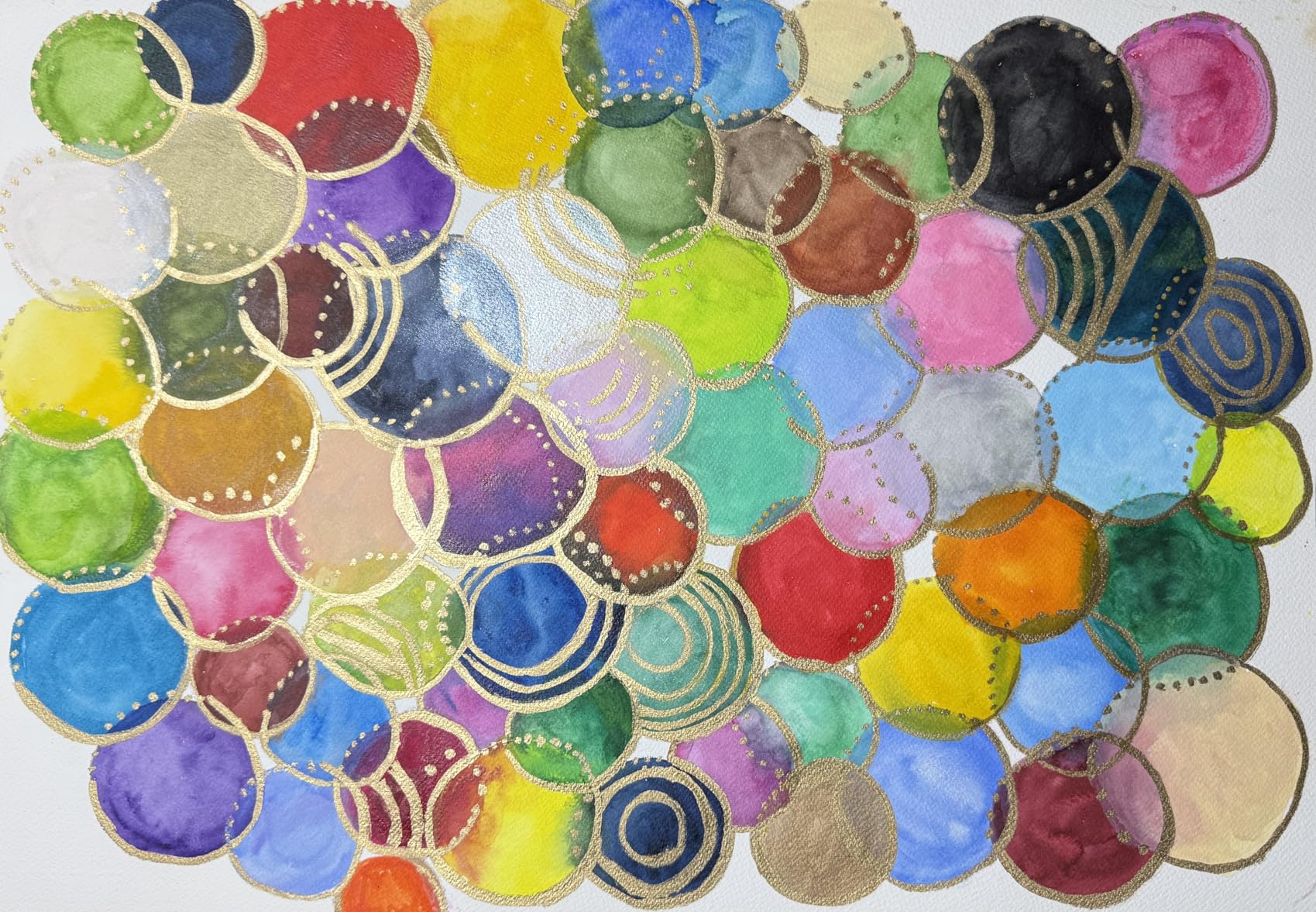 Kuretake GANSAI TAMBI Watercolor Paint Set 24 Colors II - Art nouveau, Professional-quality art supplies for artists adult painting sketching, Non-Toxic, Made in Japan customer photo 1