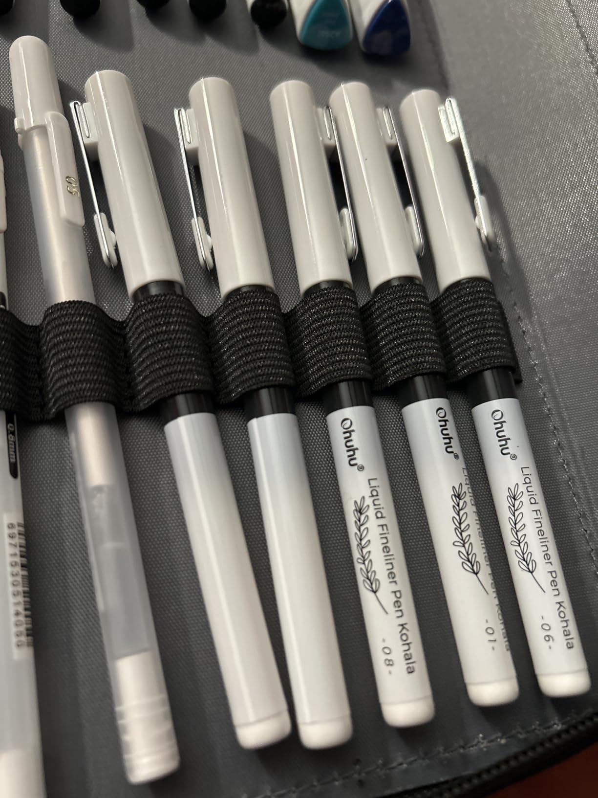 Ohuhu Liquid Fineliner Drawing Pens: 9 Sizes Micro Pens Drawing Pens Pigment Black Ink Water-proof Alcohol-proof customer photo 1