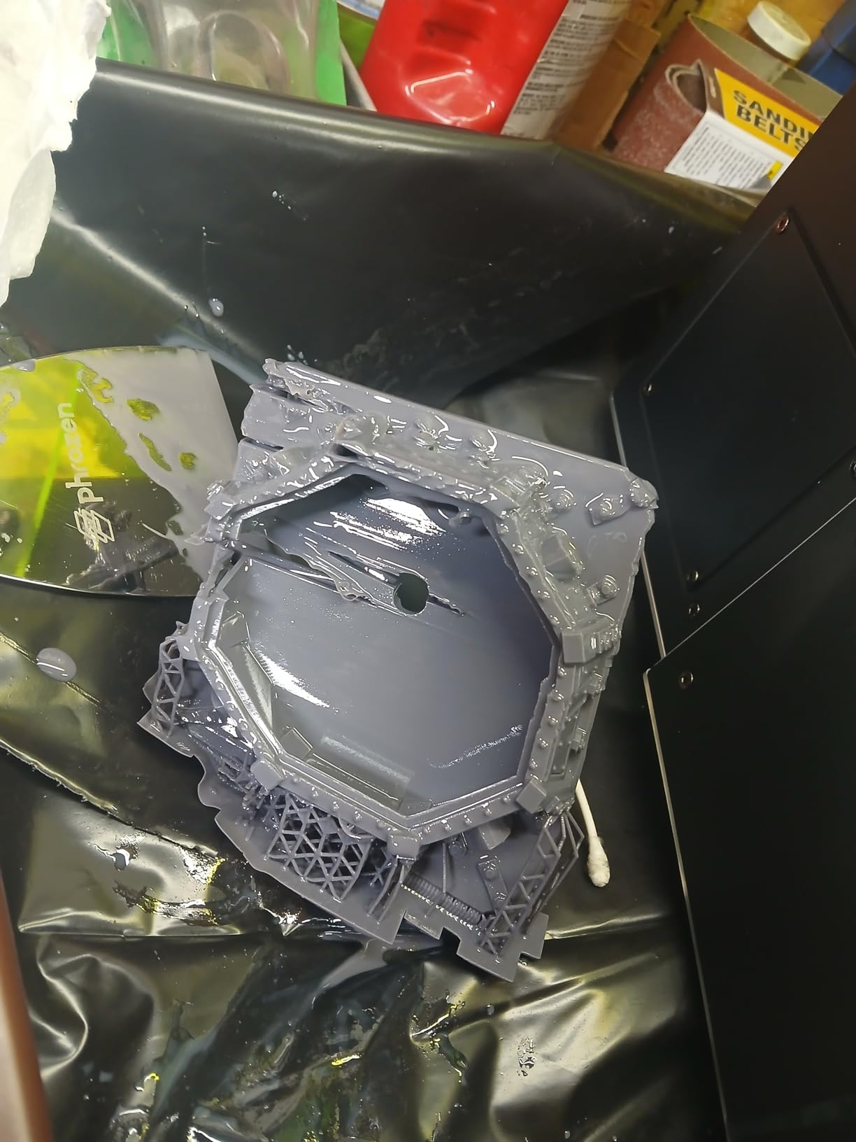 Phrozen Sonic Mega 8K S LCD/MSLA Resin 3D Printer, 43 um High Resolution, 15 inch Mono LCD Screen, Fast Production Accurate Details, Large Printing Size L12.99xW7.28xH11.81 Printing Volume customer photo 1