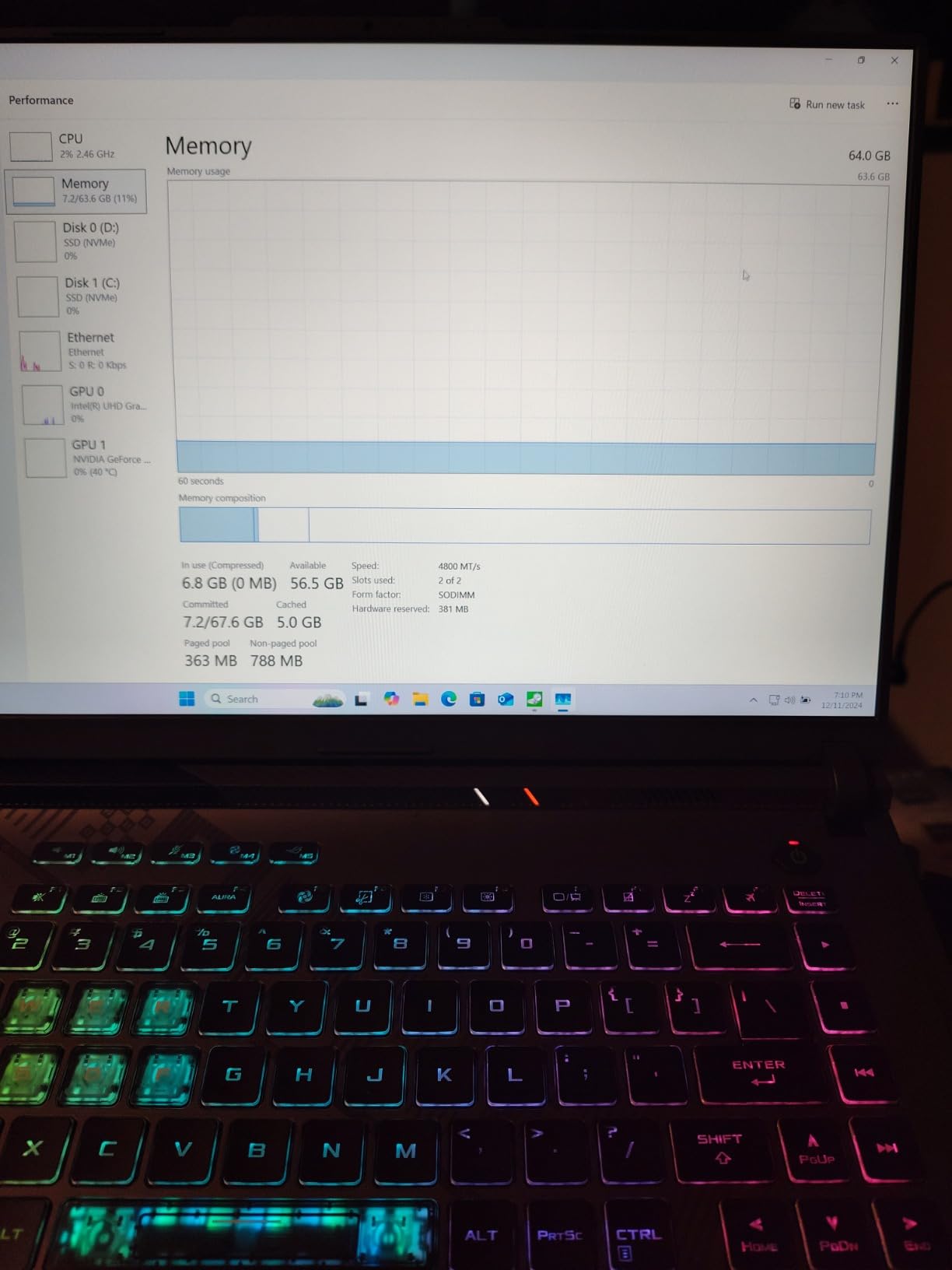ASUS ROG Strix G16 Gaming Laptop, 165Hz Display, NVIDIA GeForce RTX 4060, Intel Core i7-13650HX, 16GB DDR5, 1TB PCIe Gen4 SSD, Wi-Fi 6E, Windows 11 customer photo 2