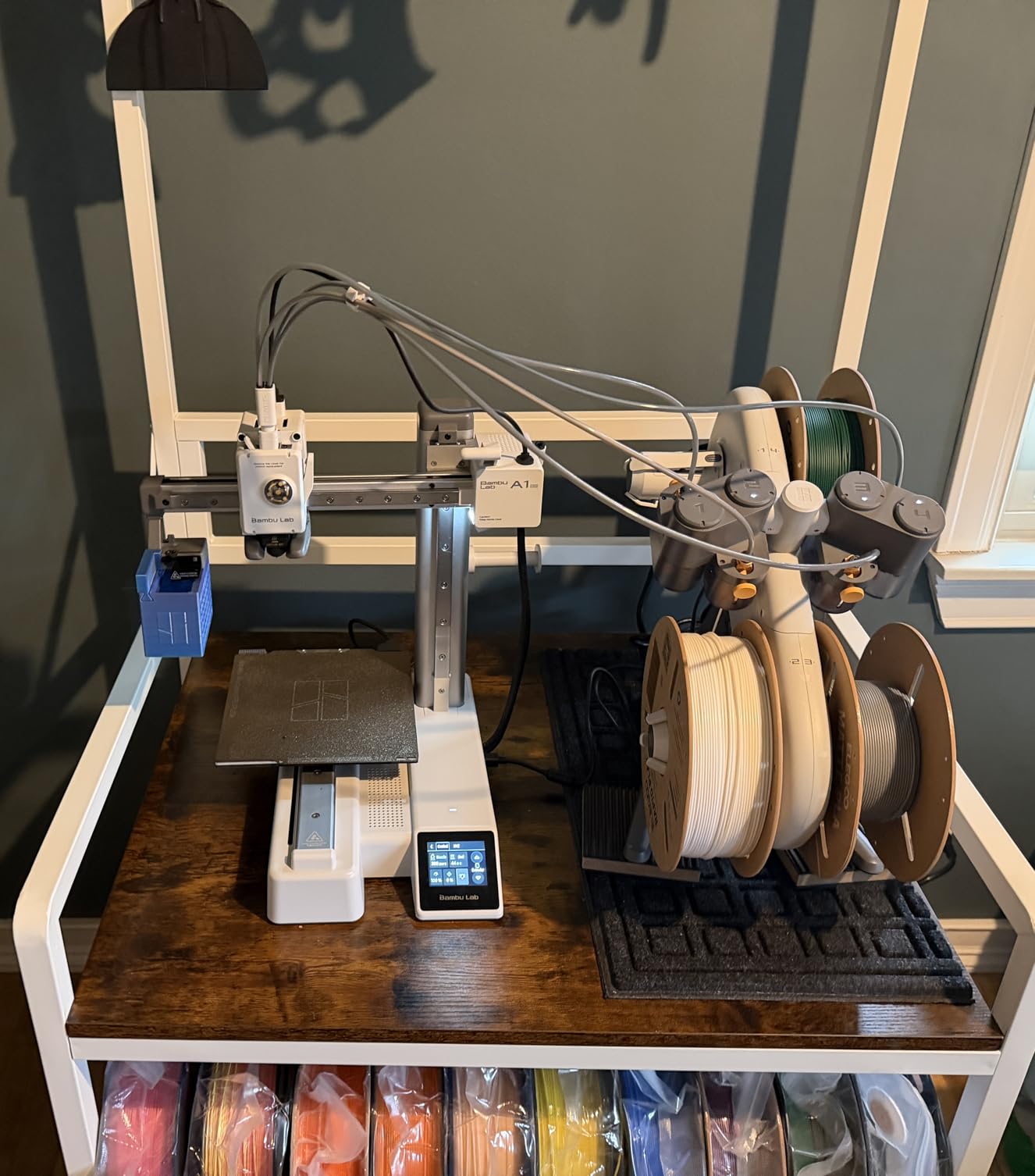 Bambu Lab A1 Mini Combo, A1 Mini 3D Printer&AMS lite, Multi-Color Printing customer photo 1