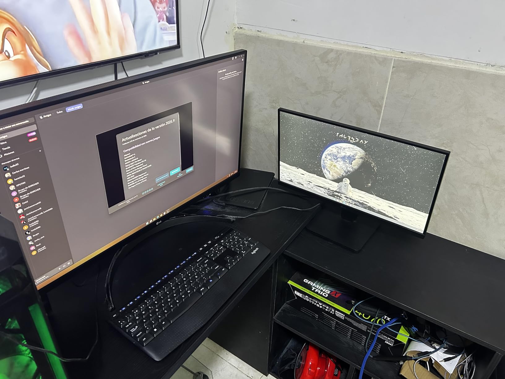 LG 32UR500K-B Ultrafine 32-inch 4K UHD (3840x2160) Computer Monitor HDR10 Built-in Speaker x2 OnScreen Control Borderless Design customer photo 1