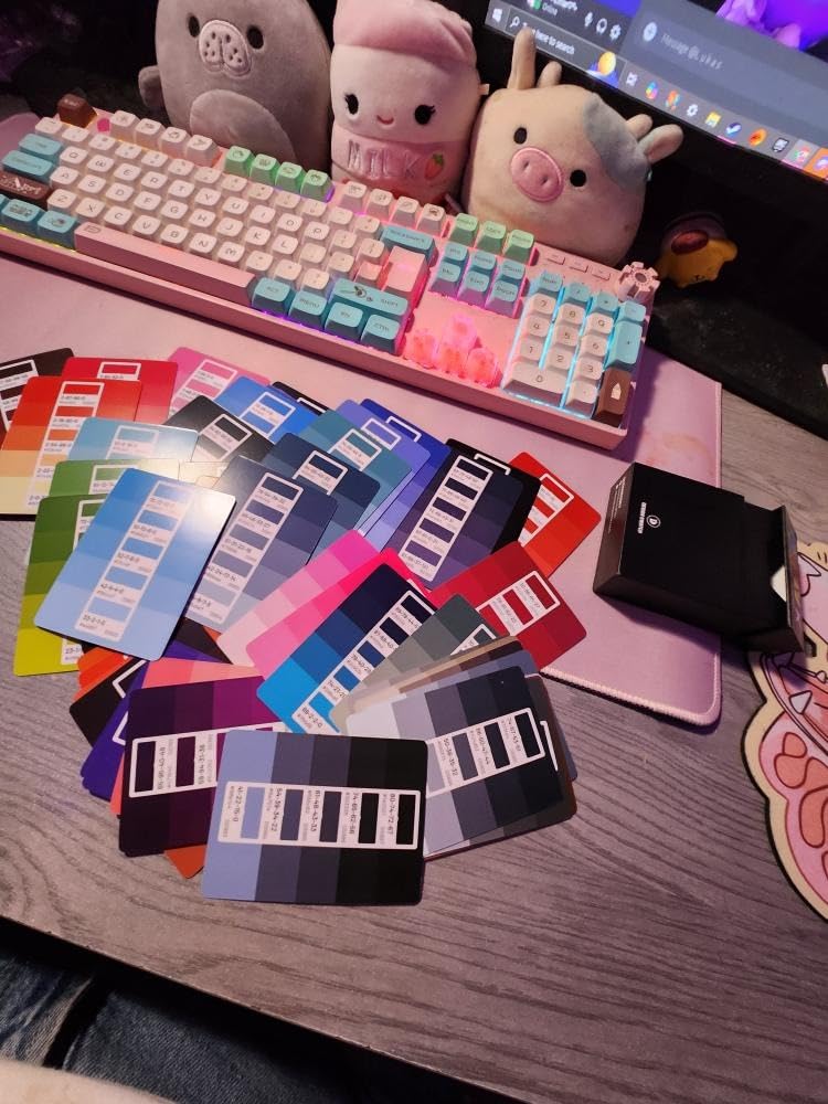 Design Swatch A CMYK and Pastels Color Reference Guide with 50 Cards and 300 Design-Focused Colors (CMYK) customer photo 2