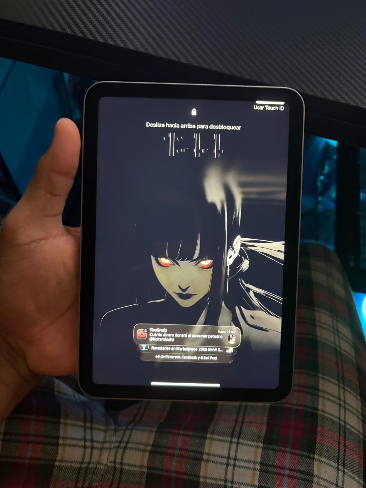 iPad mini (A17 Pro): Apple Intelligence, 8.3-inch Liquid Retina Display, 256GB, Wi-Fi 6E, 12MP Front/12MP Back Camera, Touch ID, All-Day Battery Life - Space Gray customer photo 1