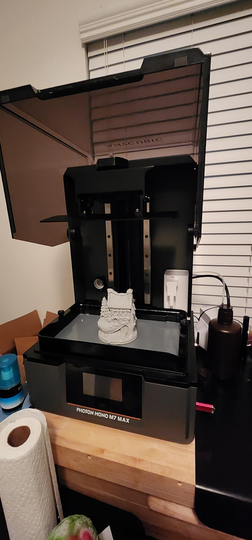 ANYCUBIC Resin 3D Printer Photon Mono M7 MAX 13.6-inch 7K Mono LCD, High Precision, Temperature Control, Efficient Productivity, Large Printing Size of 11.73 x 6.46 x 11.81 Inch customer photo 2