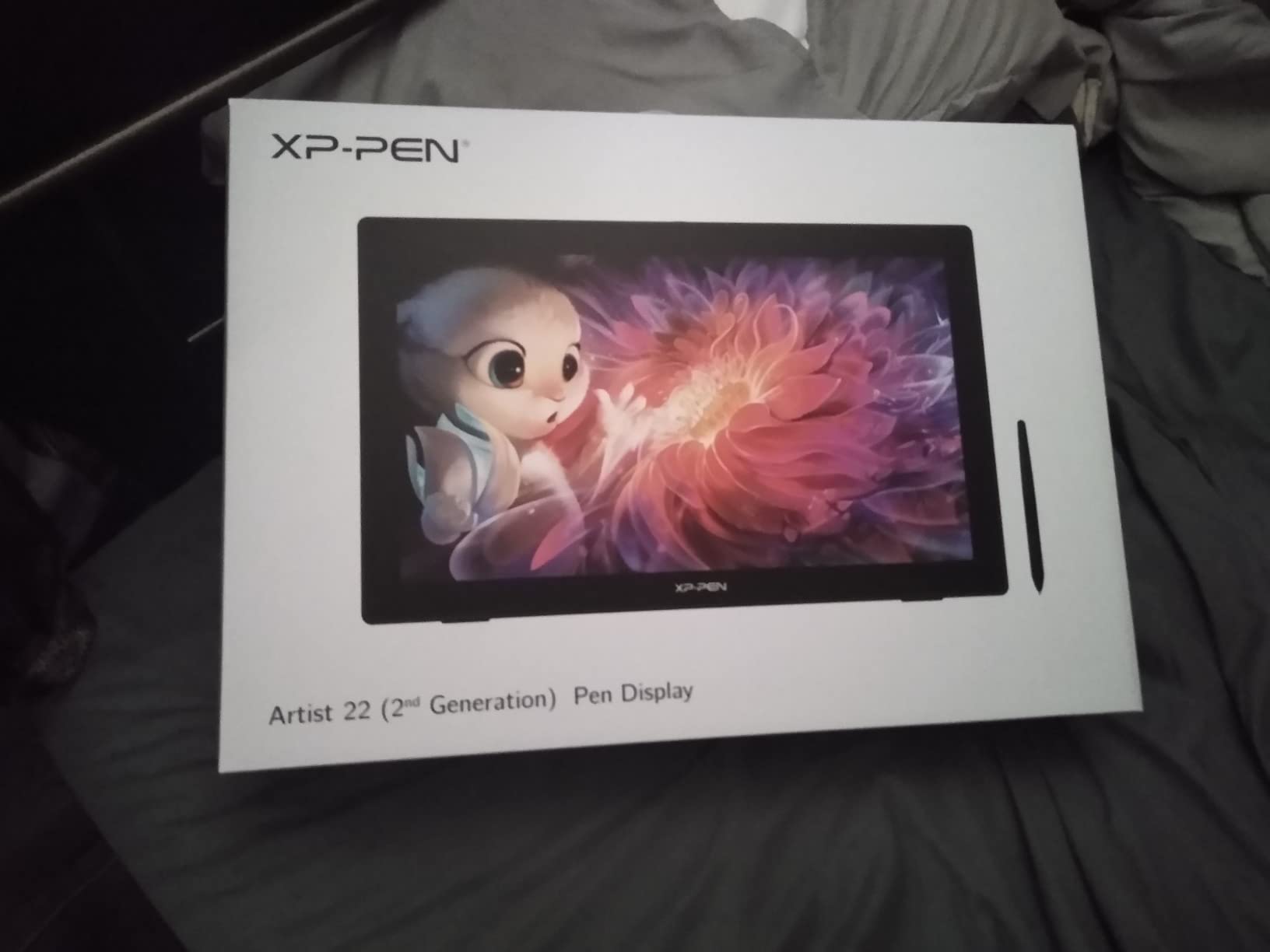 XPPen Artist Pro 22 Gen2 2.5K QHD Drawing Tablet with Screen, 16384 Pen Pressure Stylus Graphic Tablet with Wireless Keydial, 99% Adobe RGB, Full Laminated Screen 21.5