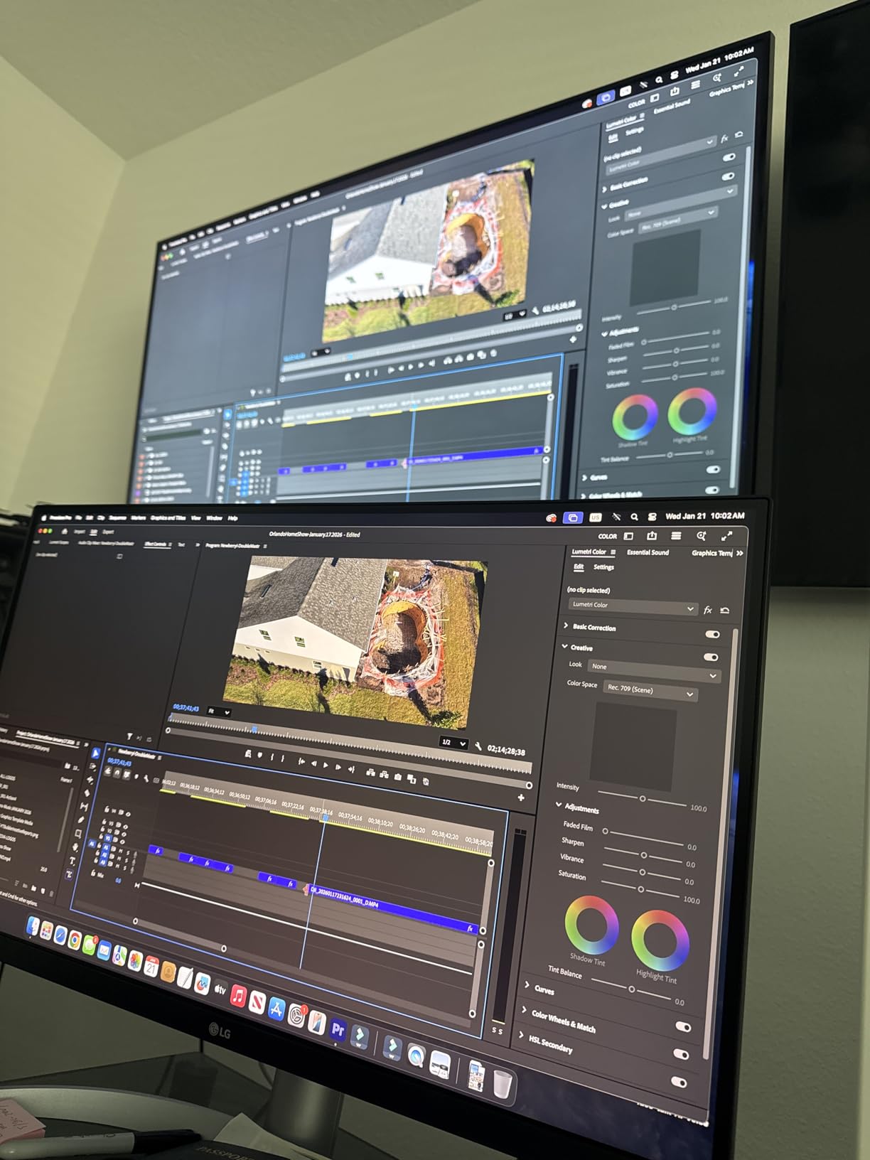 LG 27UP850K-W 27-inch Ultrafine 4K UHD IPS Computer Monitor with USB-C 90W PD customer photo 2