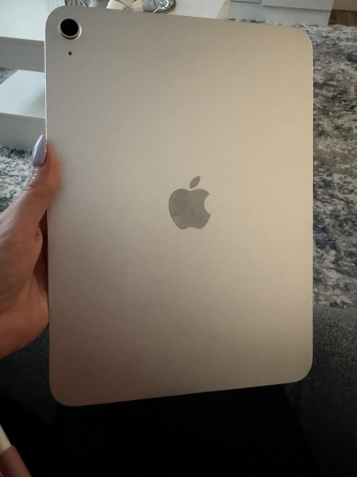 Apple iPad 11-inch: A16 chip, 11-inch Model, Liquid Retina Display, 128GB, Wi-Fi 6, 12MP Front/12MP Back Camera, Touch ID, All-Day Battery Life - Silver customer photo 1