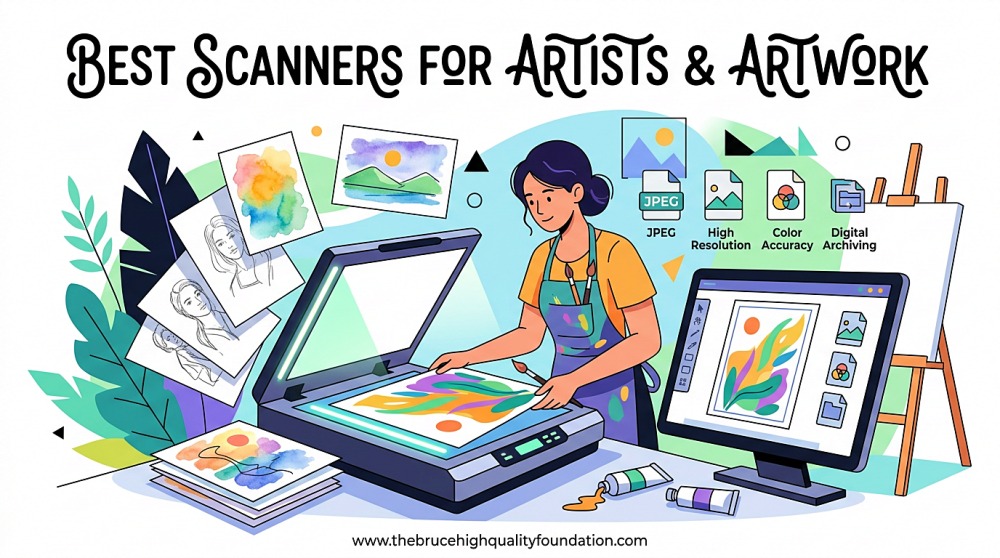 Best Scanners for Artists & Artwork