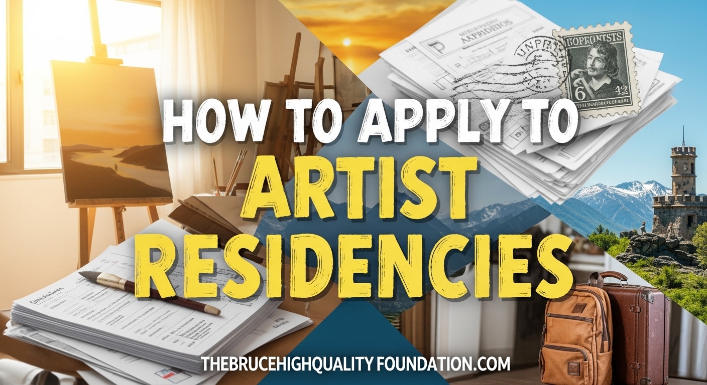 How to Apply to Artist Residencies