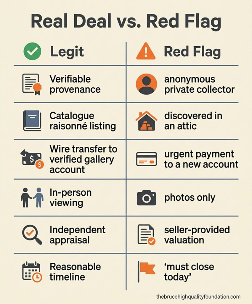 Real vs. Scam How to Tell the Difference