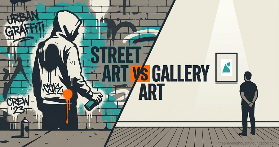 Street Art vs. Gallery Art