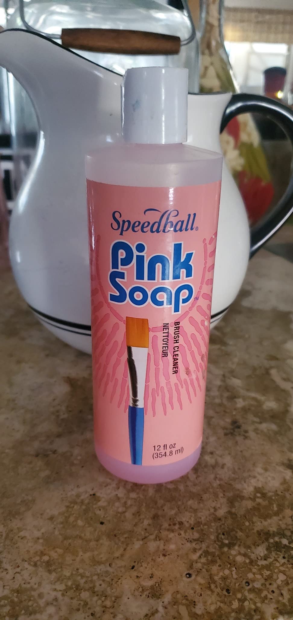 Pink Soap Brush Cleaner and Conditioner (12 oz) customer photo 2