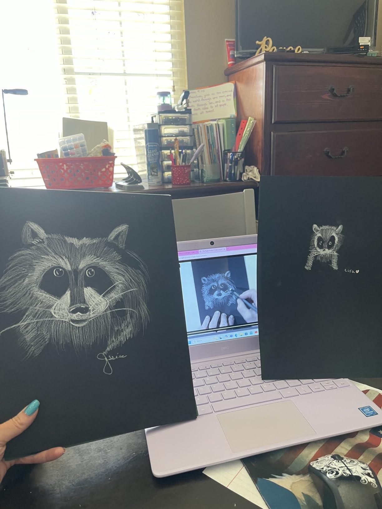 Strathmore 400 Series Artagain Pad, Coal Black Paper, 9x12 Inches, 24 Sheets - Pastel and Charcoal customer photo 2