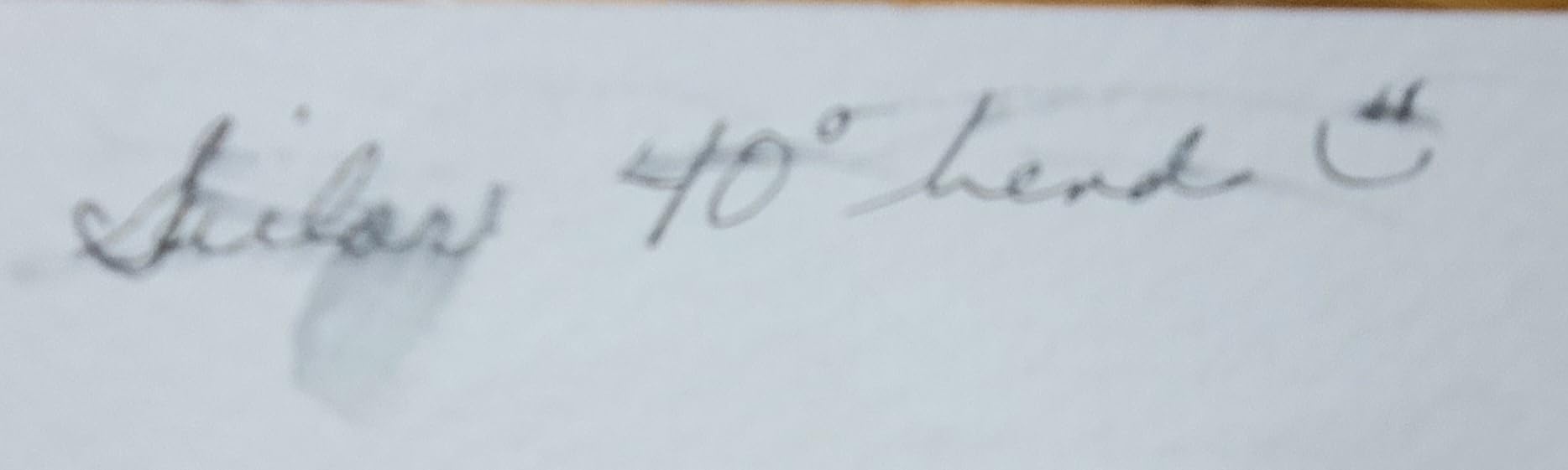Sailor Fude De Mannen Stroke Style Calligraphy Fountain Pen - Navy Blue - Nib Angle 40 Degrees customer photo 1