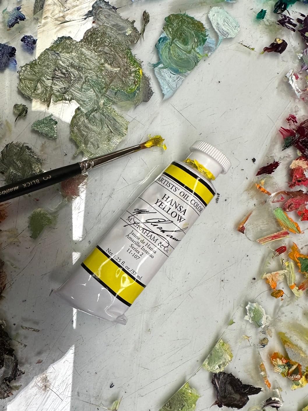 M. Graham Tube Oil Paint Basic Color 5-Color Set with Walnut Alkyd and Walnut Oil Medium, 37ml (1.25 oz) customer photo 2