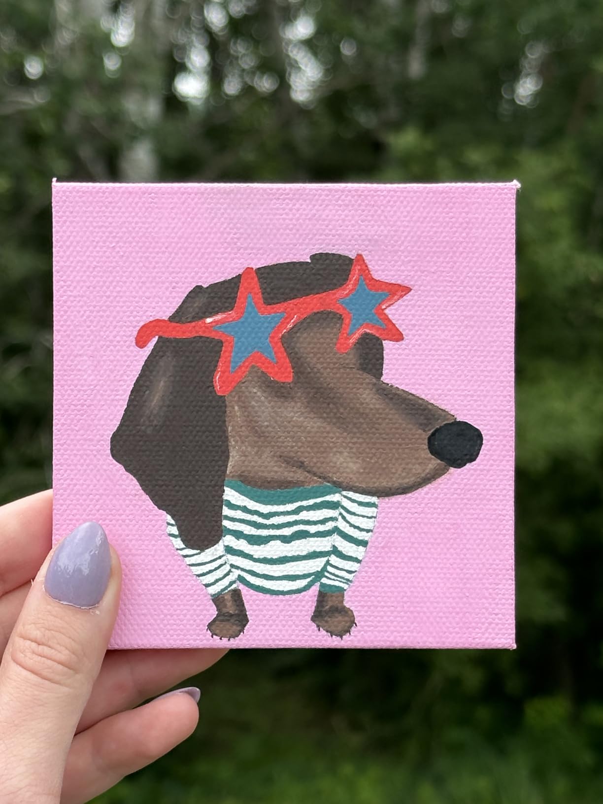 LWR CRAFTS Mini Stretched Canvas 4