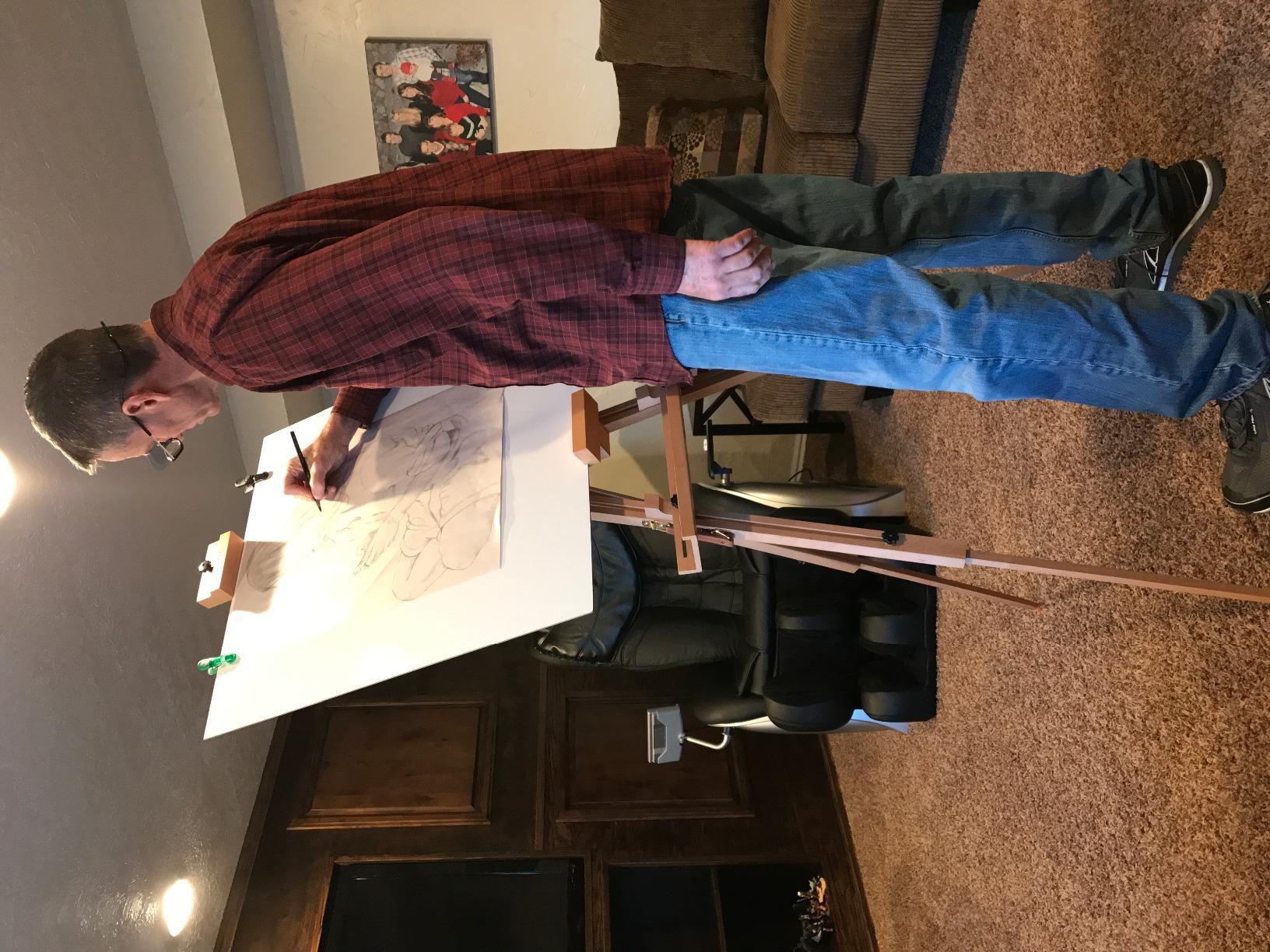 Mont Marte Tripod Easel H.D. Beech customer photo 2