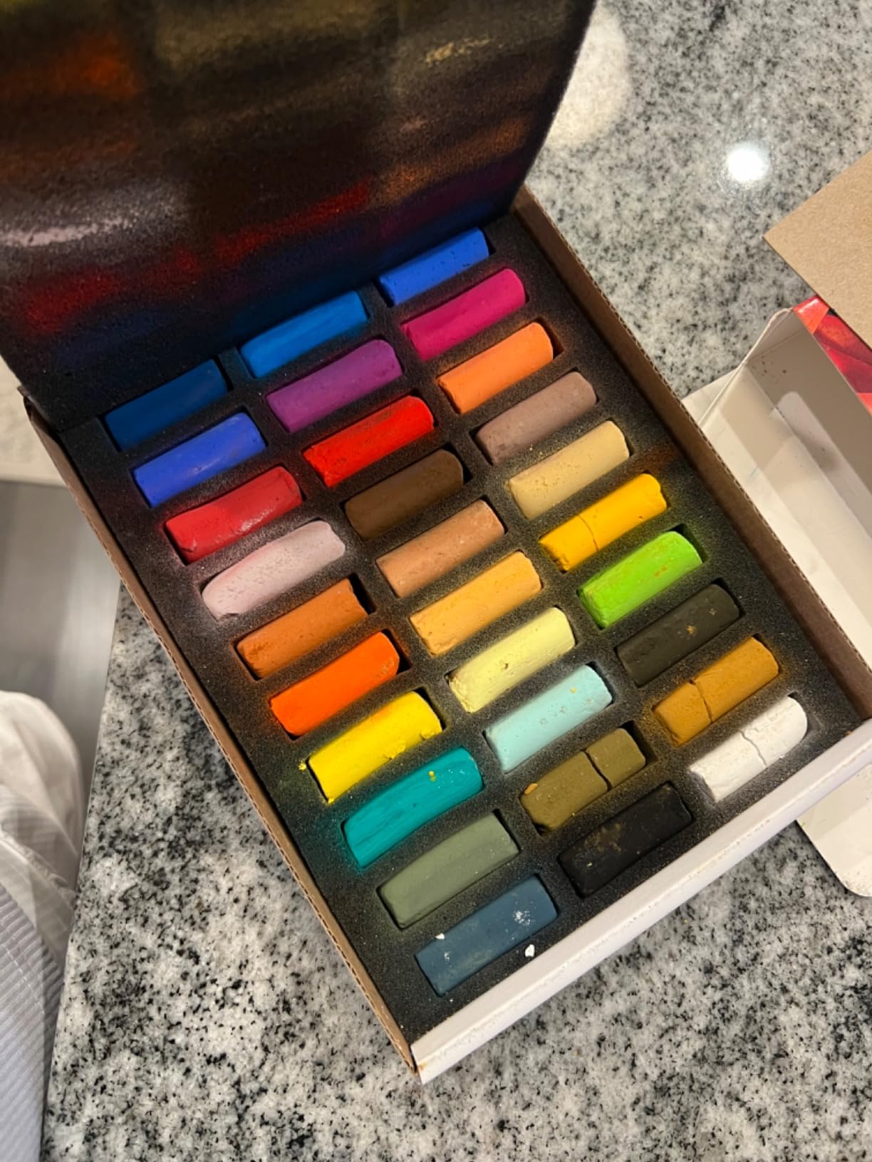 SENNELIER Extra-Soft French Half Pastel Professional Artist Box Set, 30-Colors customer photo 1