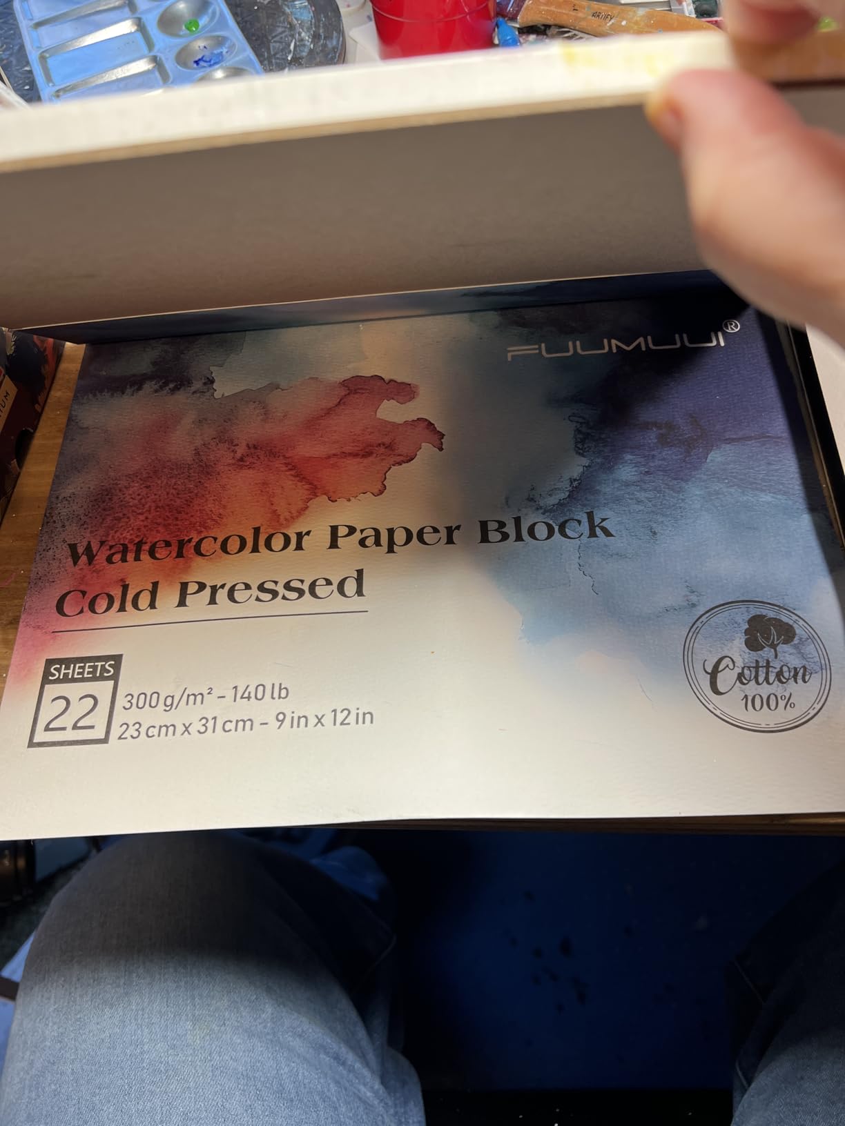 Arches Watercolor Paper Block, Cold Press, 9