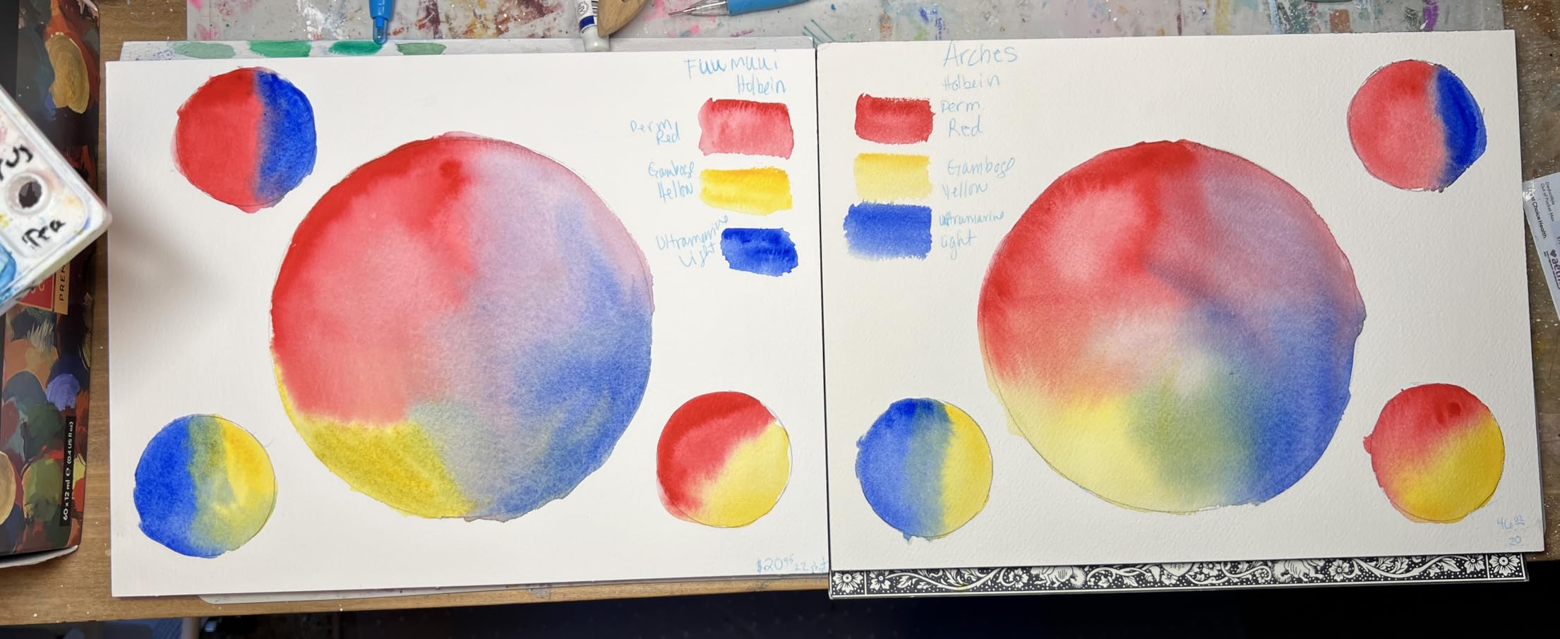 Arches Watercolor Paper Block, Cold Press, 9