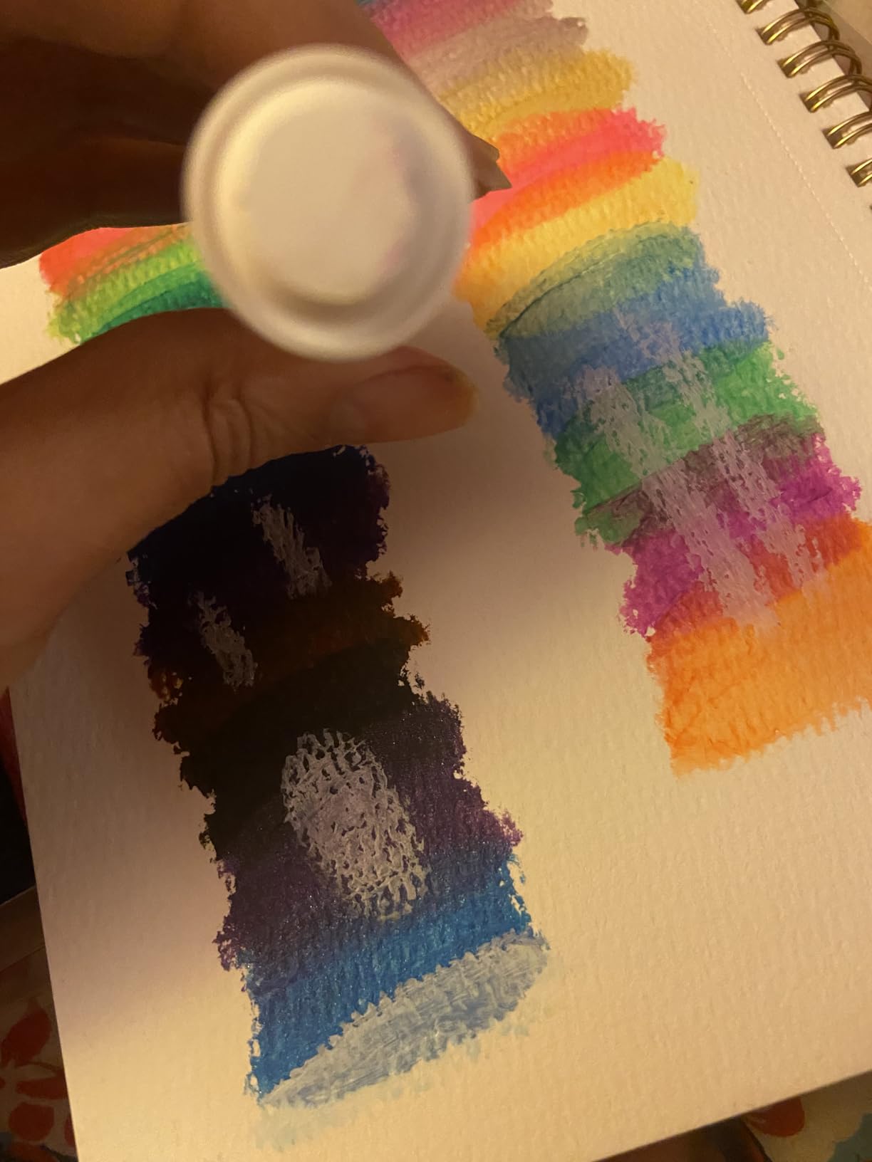 Kwik Stix Solid Tempera Paint Sticks, 24 Colors, Washable Paint Sticks for Kids, Non-Toxic, Quick Drying, Allergen Free, Classic, Metallic, & Neon Colors customer photo 1