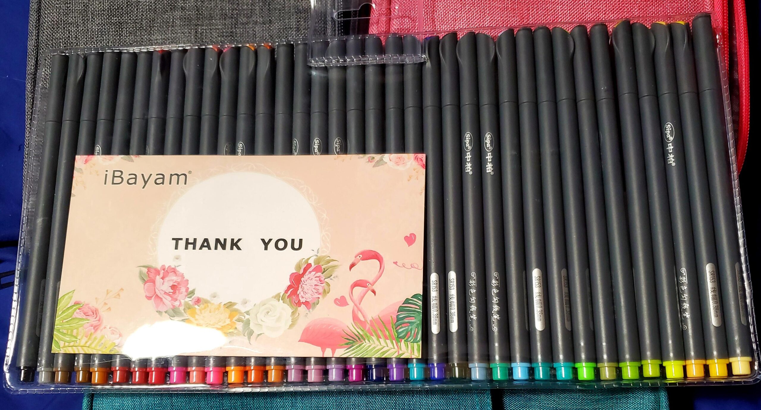 iBayam 18 Colors Journal Planner Pens, Office School Supplies, Fine Point Fineliner Drawing Art Markers for Bullet Journaling Scrapbook Notebook Writing Note Taking Calendar Stationary Adult Coloring customer photo 2