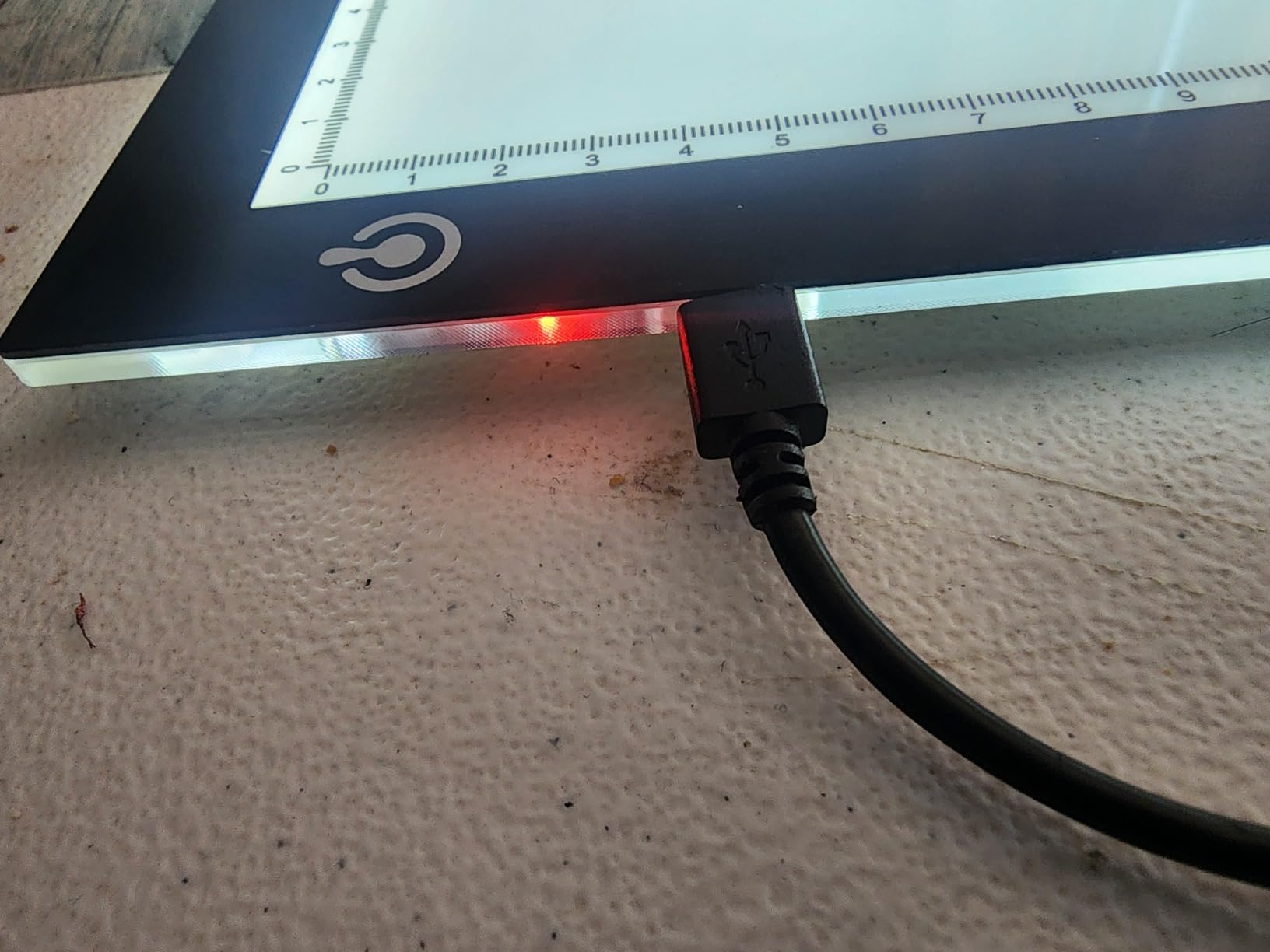 NXENTC A4 Tracing Light Pad, Ultra-Thin Tracing Light Box USB Power Artcraft Tracing Light Table for Artists, Drawing, Sketching, Animation customer photo 1