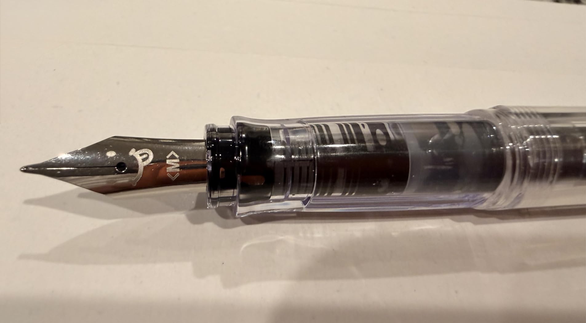 Pilot Kakuno Fountain Pen, Clear Barrel, Fine Nib, 0.3mm customer photo 2