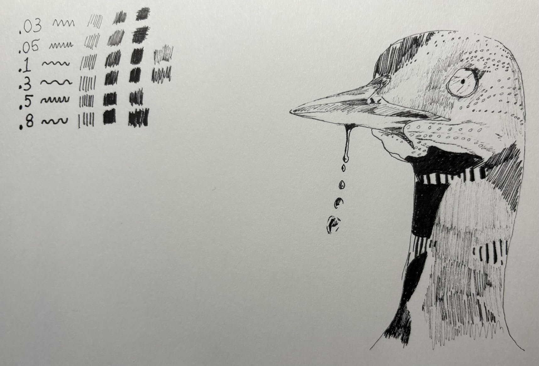 Uni Pin Fineliner Drawing Pen - Sketching Set - Black Ink - 0.03 to 0.8mm - Set of 6 customer photo 1