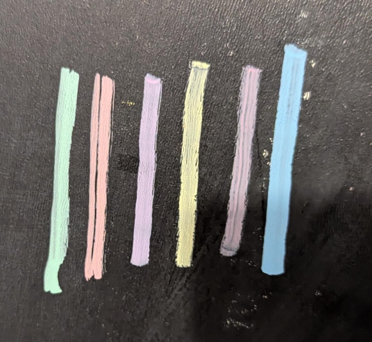 Mr. Pen- Liquid Chalk Markers, 6 Pack, Reversible Tip, Vibrant Colors, Erasable Chalk Marker, Non-Toxic Water-Based Chalkboard Markers for Window and Glass, Washable Window Paint Marker customer photo 1