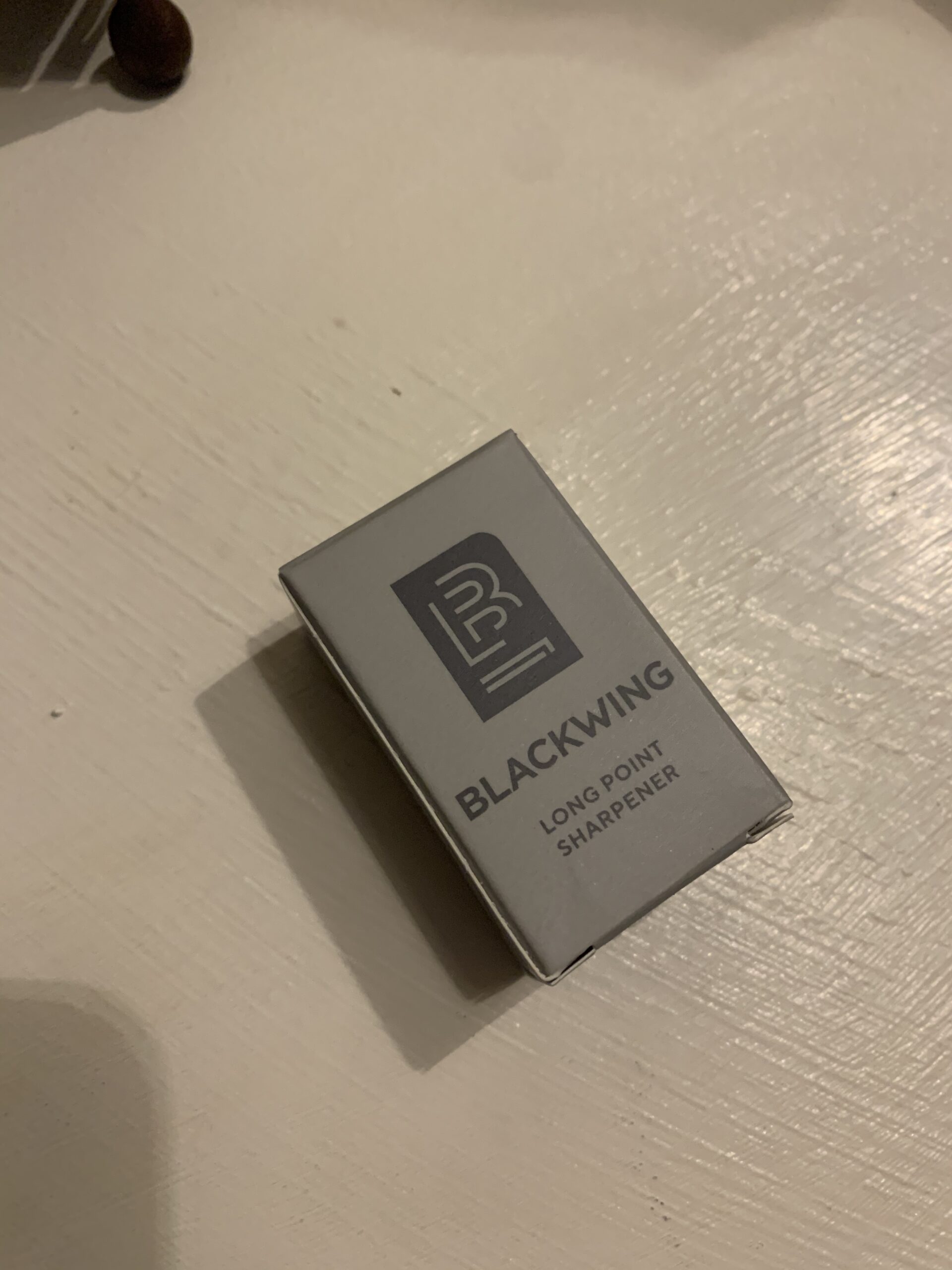 Blackwing Two-Step Long Point Pencil Sharpener, Grey, German Steel Blades, Creates Sharp Long Pencil Point customer photo 1