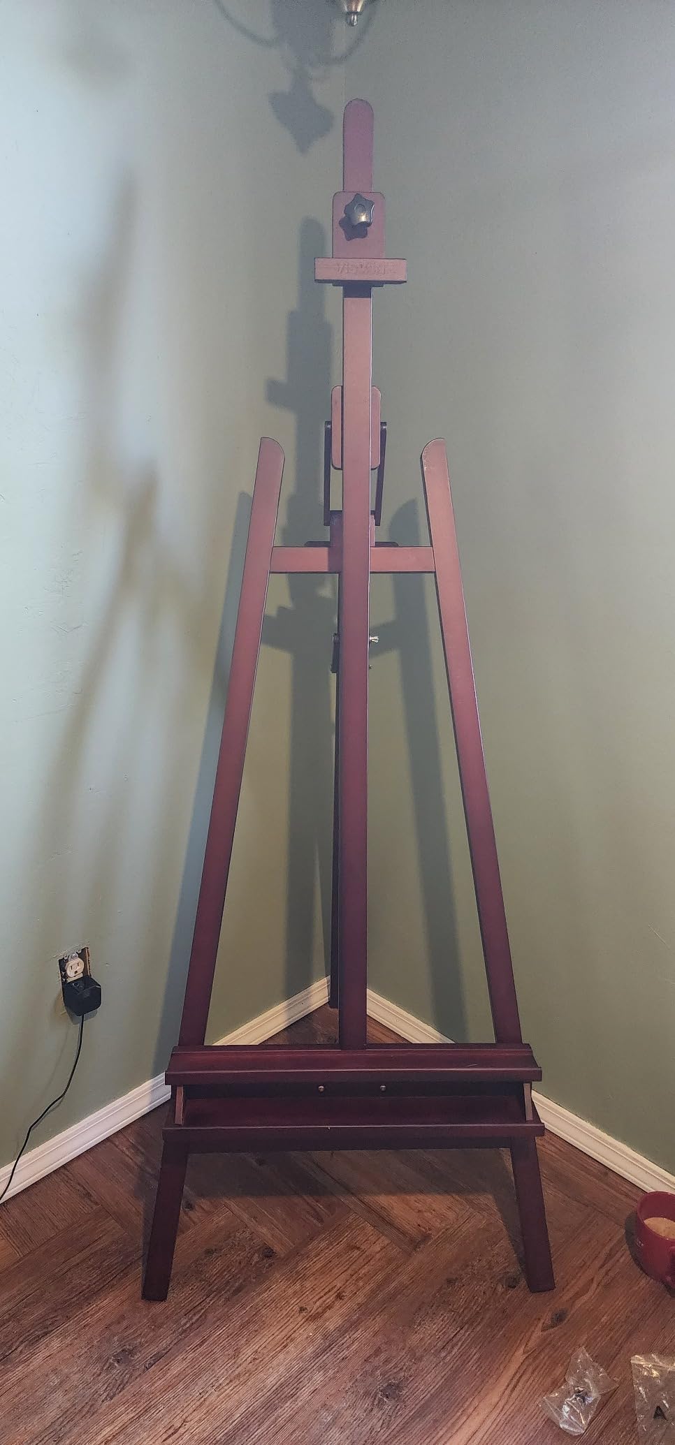 VISWIN Inclinable A-Frame Easel for Painting & Display customer photo 2