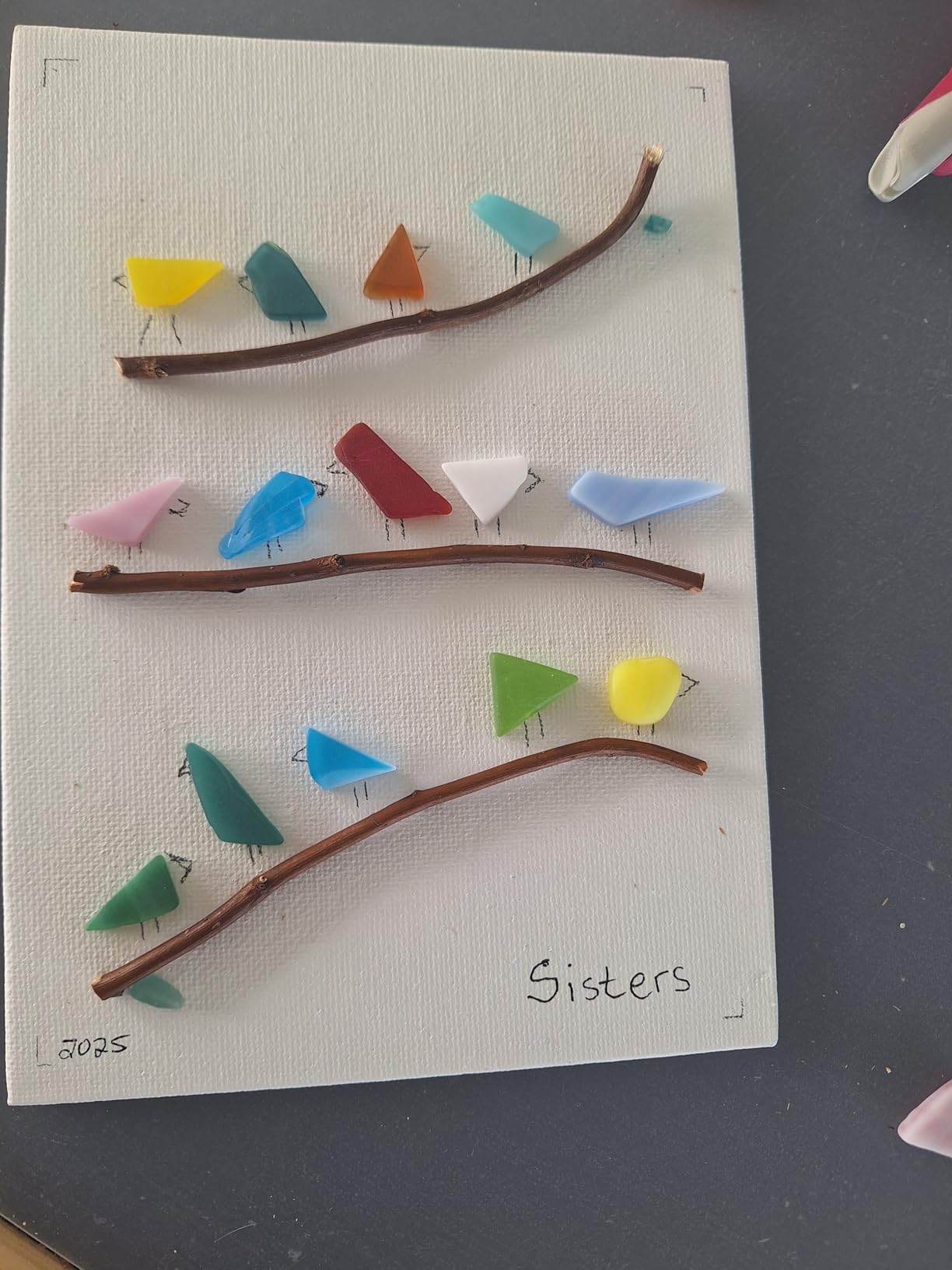 PHOENIX Small Painting Canvas Panels 4x4 Inch, 24 Bulk Pack - 8 Oz Triple Primed 100% Cotton Acid Free Square Canvas Boards for Painting, White Blank Flat Canvas Boards for Acrylic, Oil Paints customer photo 2