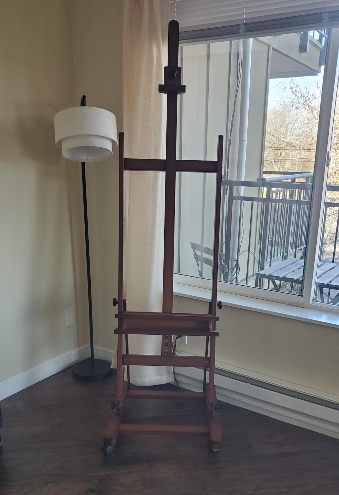 MEEDEN Large Studio Artist Easel, Holds Max Canvas 48