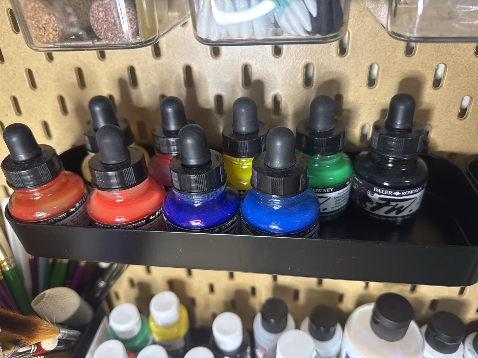 Daler-Rowney FW Acrylic Ink Bottle 6-Color Primary Set with Empty Marker - Acrylic Set of Drawing Inks for Artists and Students customer photo 1