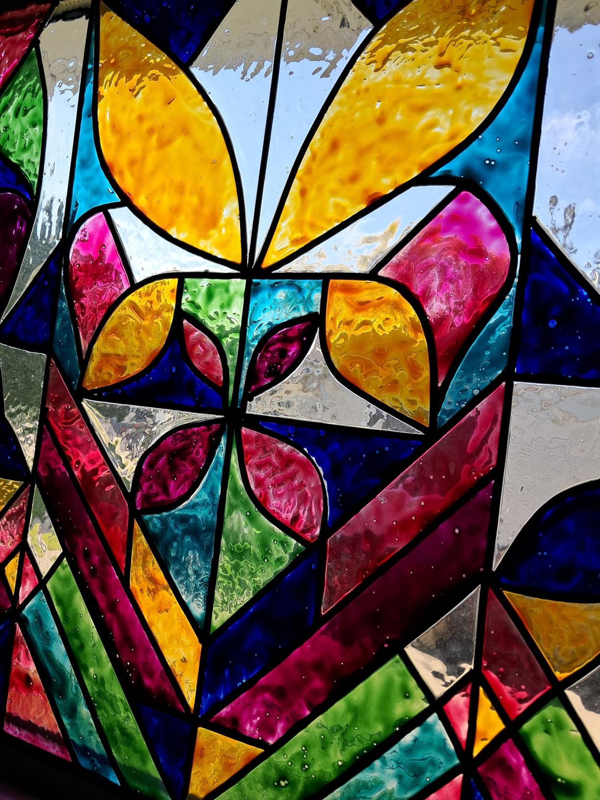 Gallery Glass PROMOGGJL22 Jewel Tones Stained Glass Painting Kit, 8 Piece Glass Paint Set customer photo 2